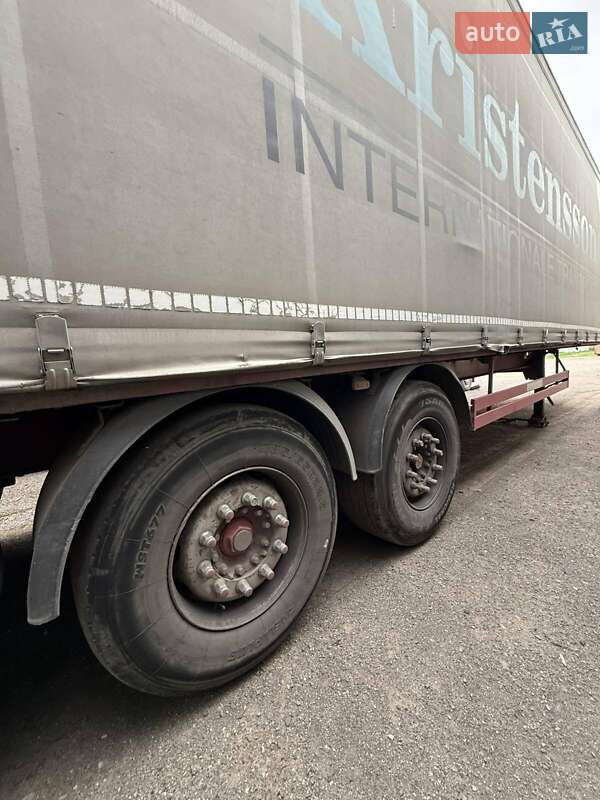Тентованный борт (штора) - полуприцеп Schwarzmuller SPA-3E 2007 в Дубовом