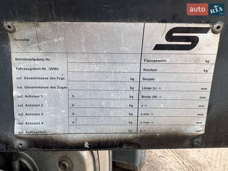 Самоскид напівпричіп Schwarzmuller SPA-3E 2008 в Броварах фото 4 Самоскид напівпричіп Schwarzmuller SPA-3E 2008 в Броварах