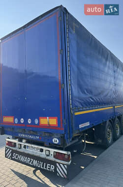 Тентований борт (штора) - напівпричіп Schwarzmuller SPA-3E 2011 в Мукачевому