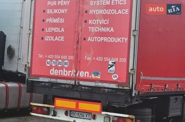 Тентованный борт (штора) - полуприцеп Schwarzmuller SPA-3E 2005 в Тернополе