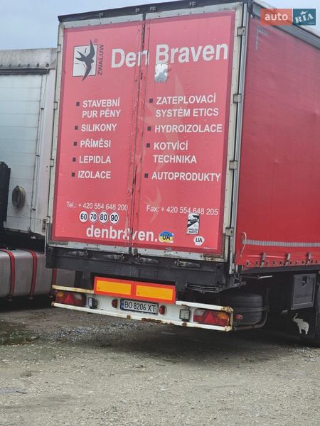 Тентованный борт (штора) - полуприцеп Schwarzmuller SPA-3E 2005 в Тернополе