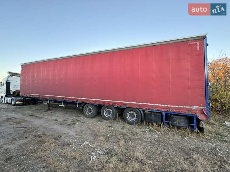 Тентований борт (штора) - напівпричіп Schwarzmuller SPA 2007 в Рава-Руській