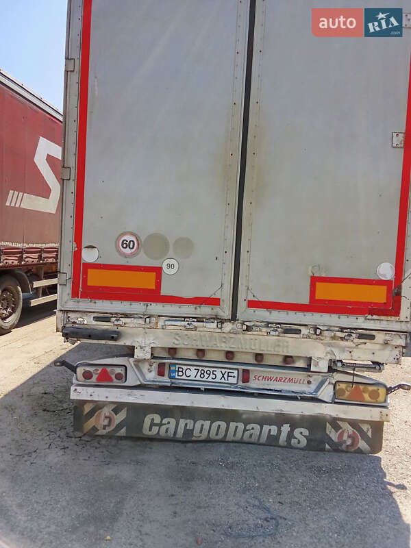 Тентований борт (штора) - напівпричіп Schwarzmuller SPA 2000 в Жидачові