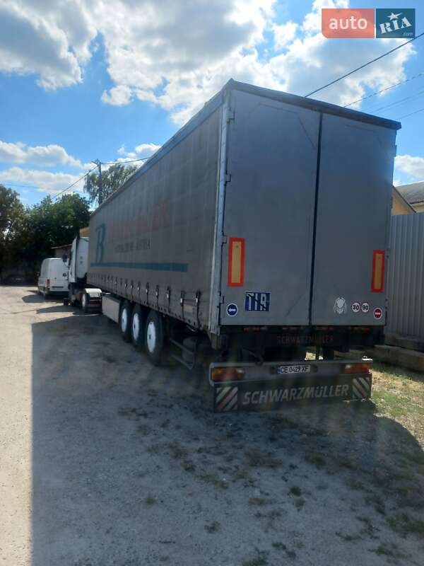 Тентованный борт (штора) - полуприцеп Schwarzmuller SPA 1998 в Кропивницком фото 3 Тентованный борт (штора) - полуприцеп Schwarzmuller SPA 1998 в Кропивницком