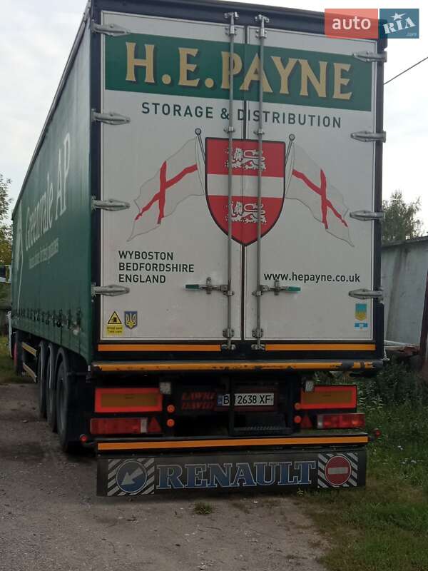 Тентованный борт (штора) - полуприцеп SDC LTD 2004 в Чернигове