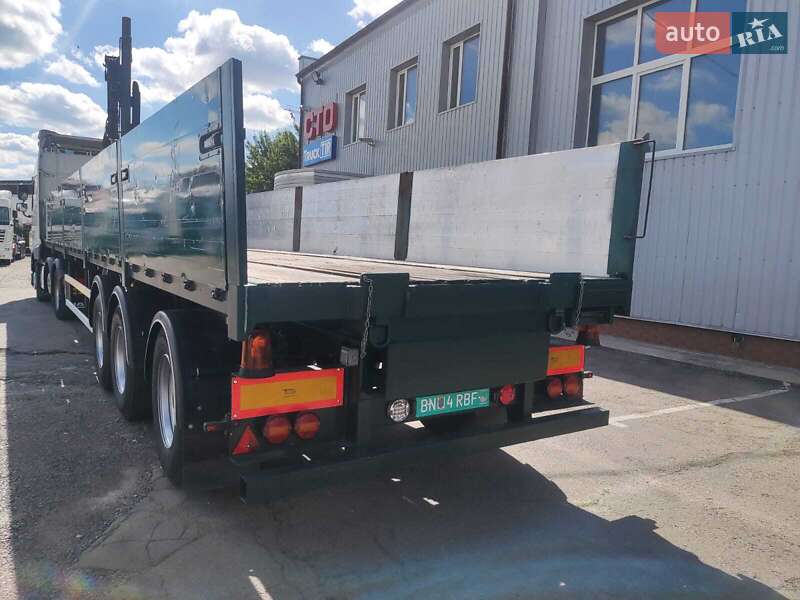 Бортовой полуприцеп SDC TP-35R 2008 в Ровно