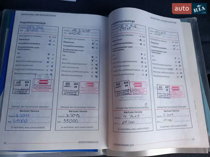 Минивэн SEAT Altea 2005 в Киеве документ 2 фото Минивэн SEAT Altea 2005 в Киеве документ