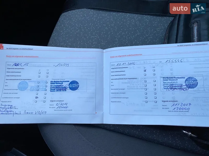 Минивэн SEAT Altea 2006 в Луцке документ