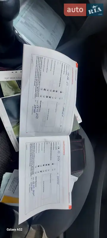 Хетчбек SEAT Ibiza 2009 в Тернополі документ 2 фото Хетчбек SEAT Ibiza 2009 в Тернополі документ