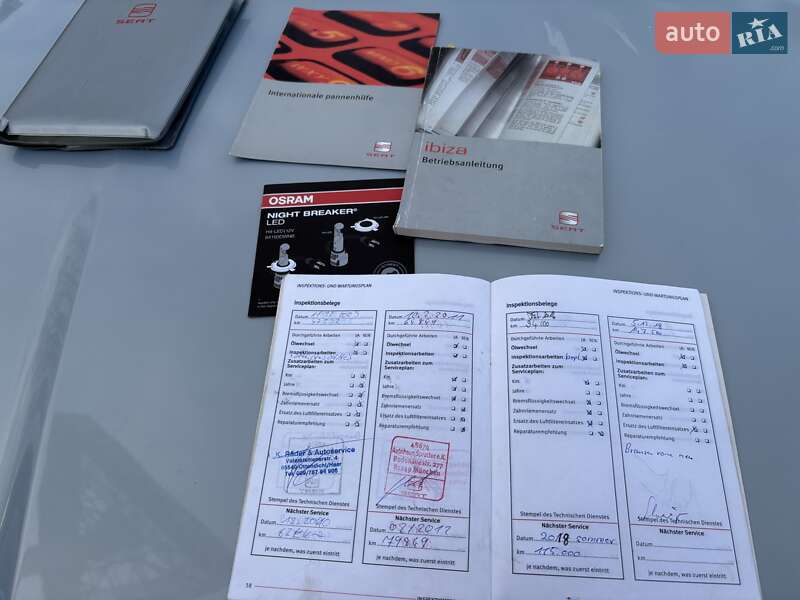 Хэтчбек SEAT Ibiza 2004 в Киеве