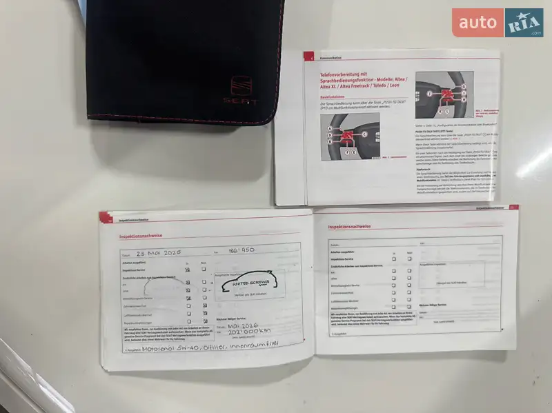 Хэтчбек SEAT Ibiza 2010 в Киеве документ