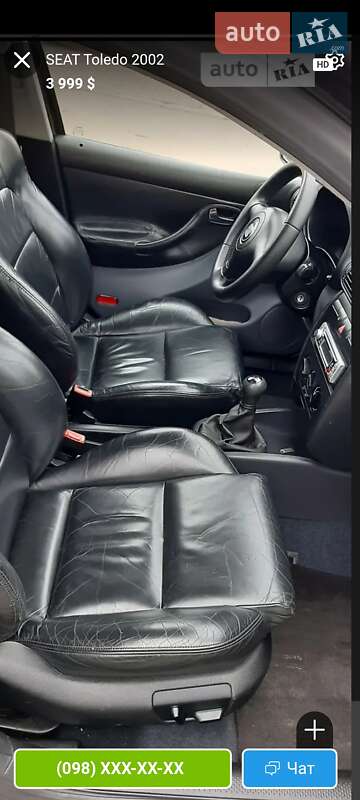 Седан SEAT Toledo 2002 в Ивано-Франковске