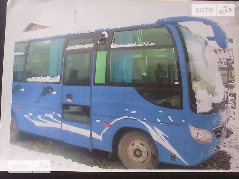 Пригородный автобус Shaolin CGE 2006 в Ужгороде