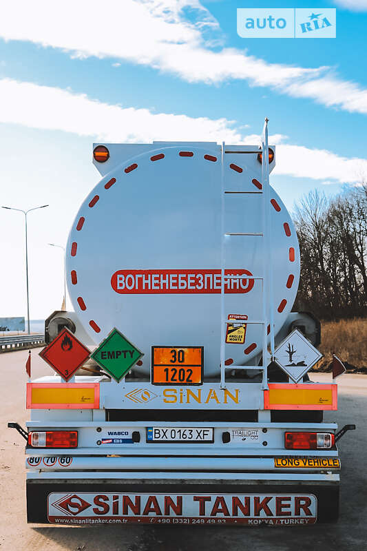 Цистерна напівпричіп Sinan Fuel Tanker 2022 в Хмельницькому