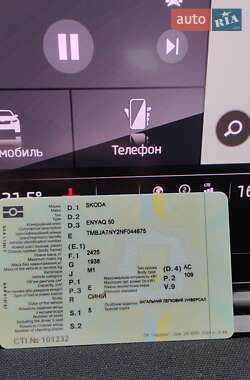 Внедорожник / Кроссовер Skoda Enyaq iV 2022 в 