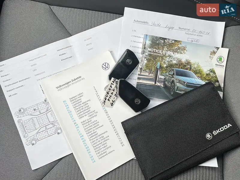 Внедорожник / Кроссовер Skoda Enyaq iV 2021 в Луцке документ