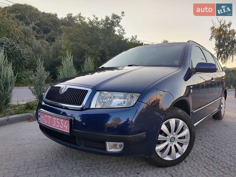 Универсал Skoda Fabia 2001 в Полтаве