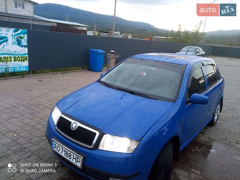 Хетчбек Skoda Fabia 2002 в Тячеві