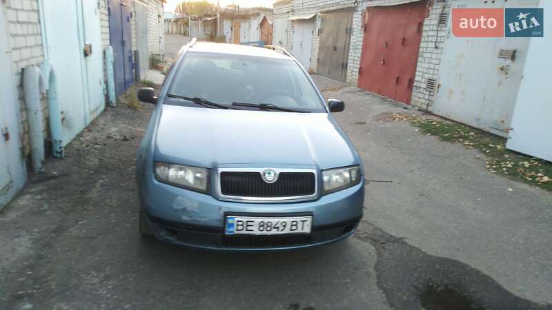 Універсал Skoda Fabia 2002 в Миколаєві