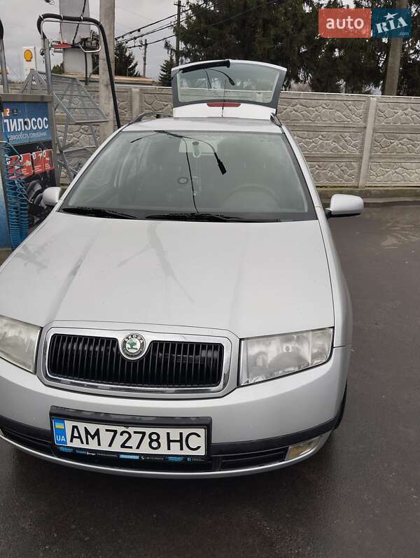 Универсал Skoda Fabia 2002 в Любаре