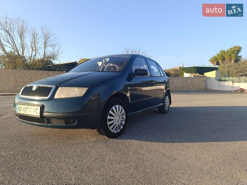 Хетчбек Skoda Fabia 2001 в Запоріжжі