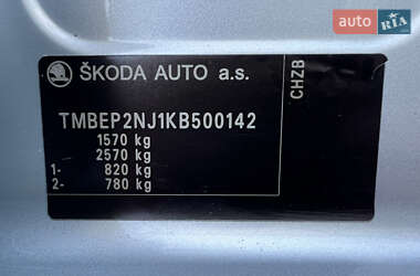 Хэтчбек Skoda Fabia 2019 в 