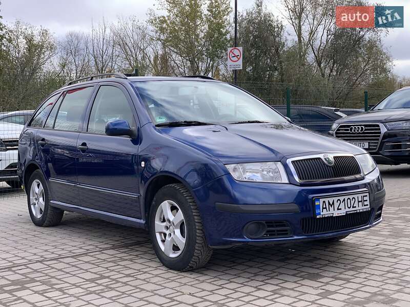 Хетчбек Skoda Fabia 2006 в Бердичеві