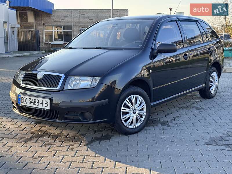 Универсал Skoda Fabia 2007 в  фото Универсал Skoda Fabia 2007 в