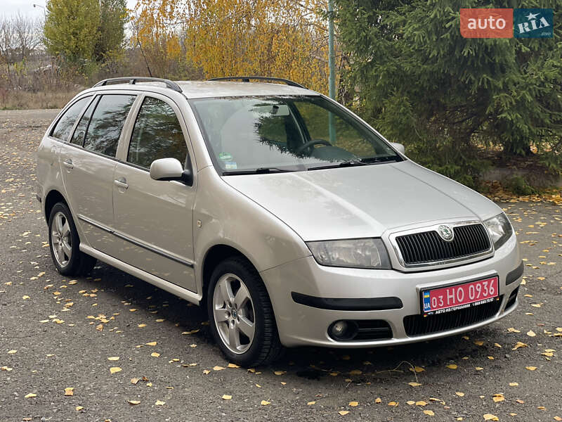 Универсал Skoda Fabia 2007 в Корсуне-Шевченковском