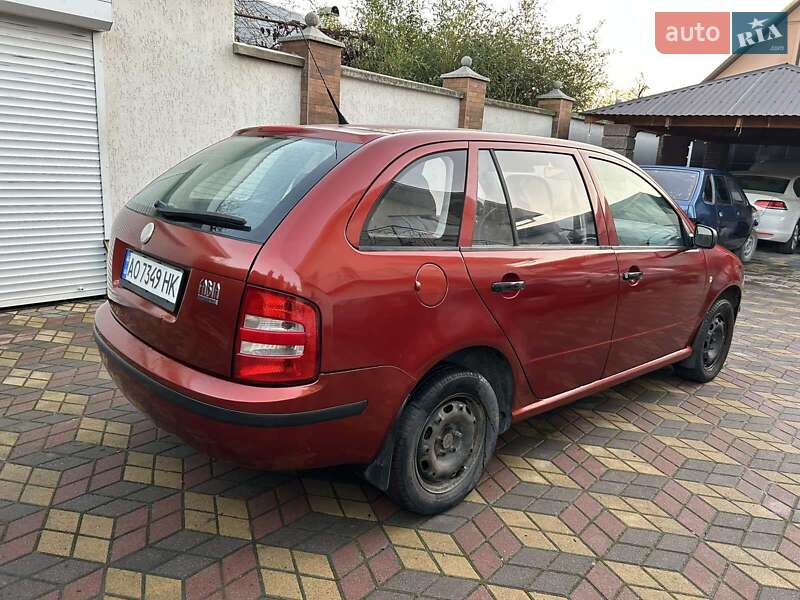 Универсал Skoda Fabia 2002 в Мукачево фото 3 Универсал Skoda Fabia 2002 в Мукачево