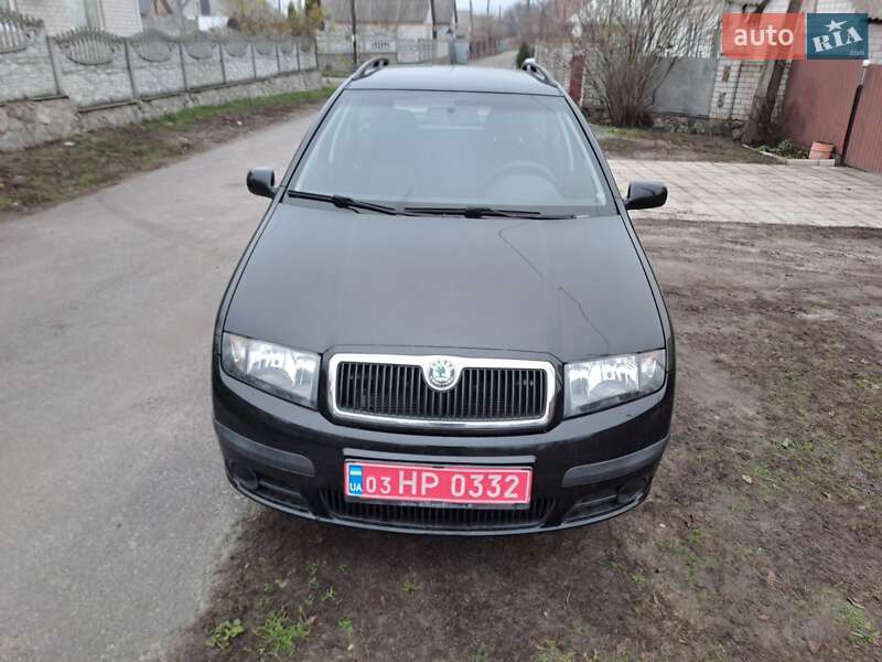 Універсал Skoda Fabia 2006 в Решетилівці фото Універсал Skoda Fabia 2006 в Решетилівці