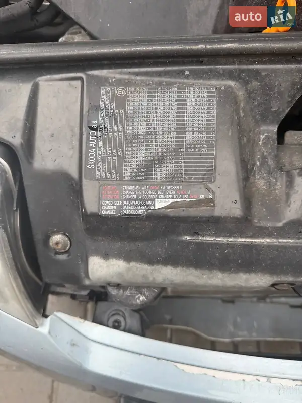 Skoda Fabia 2003 VIN TMBJS26Y833803083 фото оголошення 15 з 54