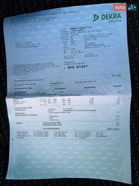 Хэтчбек Skoda Fabia 2011 в Владимире документ