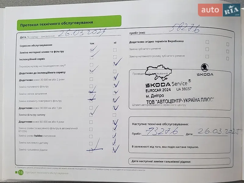 Хэтчбек Skoda Fabia 2021 в Киеве документ