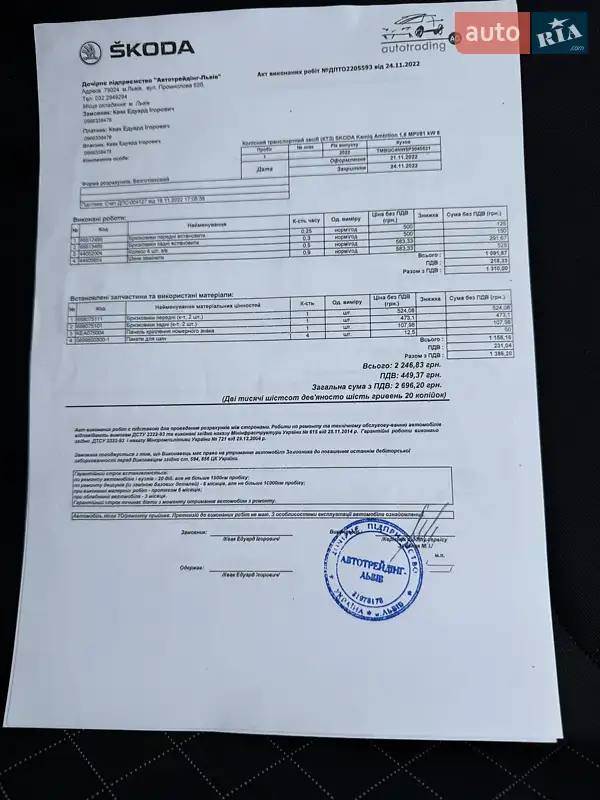 Внедорожник / Кроссовер Skoda Kamiq 2022 в Киеве документ 15 фото Внедорожник / Кроссовер Skoda Kamiq 2022 в Киеве документ