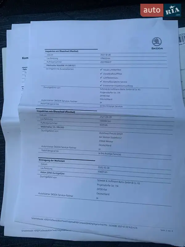 Внедорожник / Кроссовер Skoda Kodiaq 2018 в Сарнах документ