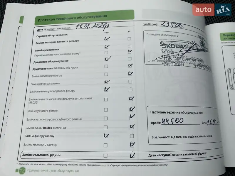 Внедорожник / Кроссовер Skoda Kodiaq 2019 в Киеве документ