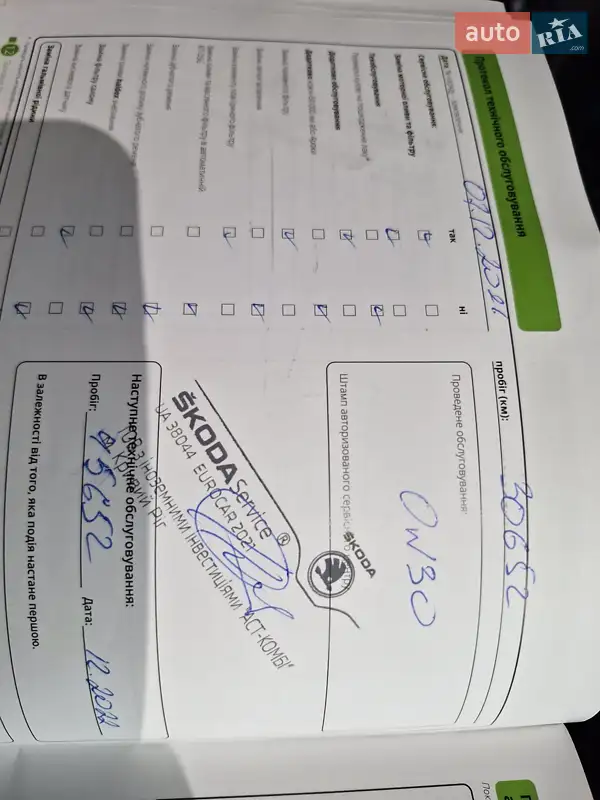 Позашляховик / Кросовер Skoda Kodiaq 2020 в Кривому Розі документ 3 фото Позашляховик / Кросовер Skoda Kodiaq 2020 в Кривому Розі документ