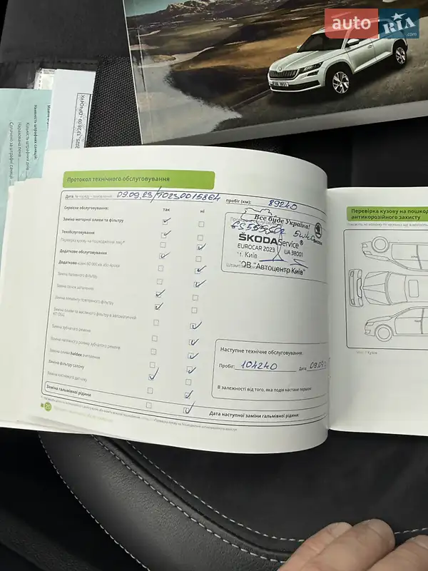 Внедорожник / Кроссовер Skoda Kodiaq 2017 в Киеве документ
