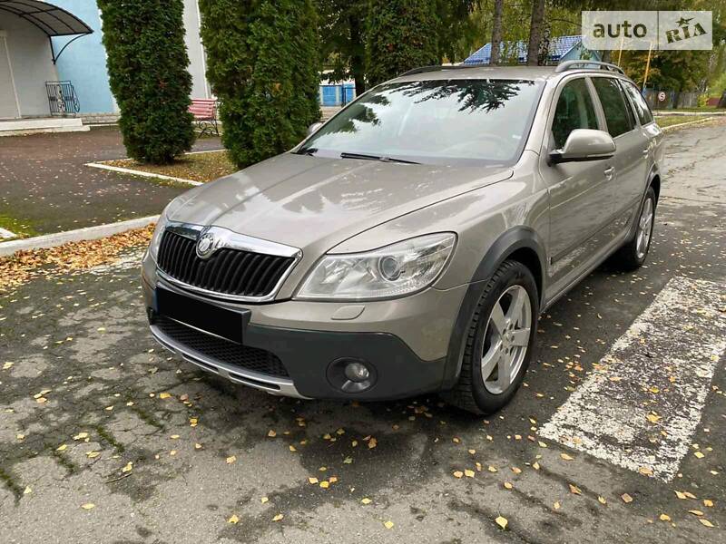 Skoda octavia scout клиренс