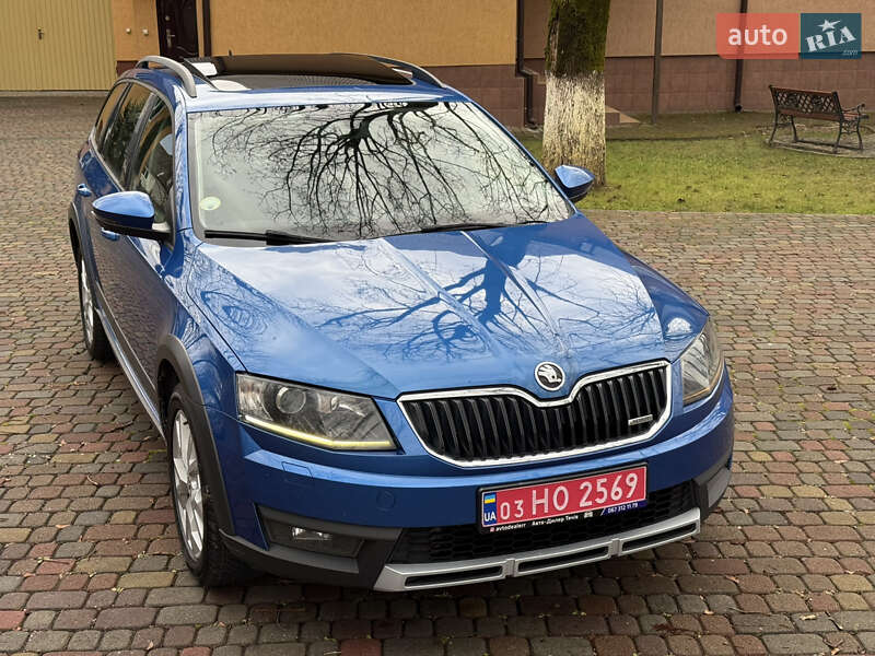 Универсал Skoda Octavia Scout 2015 в Тячеве