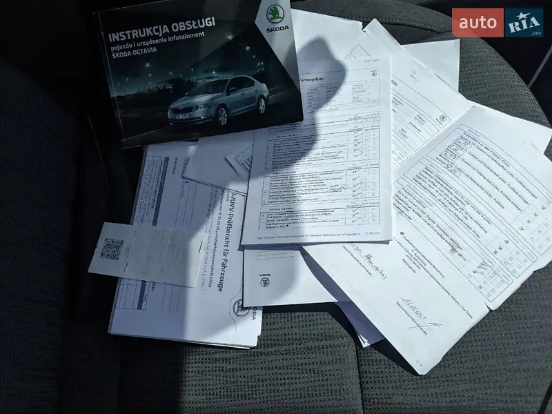 Універсал Skoda Octavia 2017 в Ужгороді документ