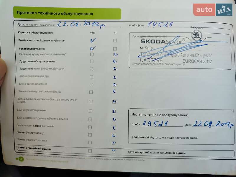 Универсал Skoda Octavia 2017 в Буче