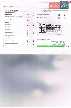 Универсал Skoda Octavia 2007 в 