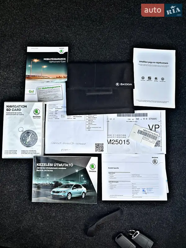 Лифтбек Skoda Octavia 2018 в Берегово документ