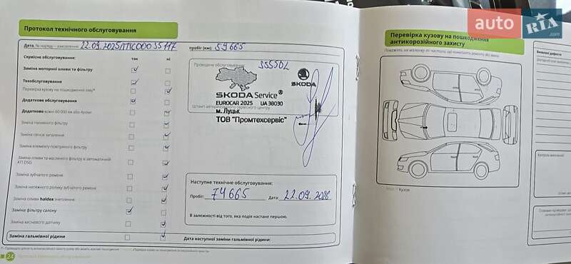 Лифтбек Skoda Octavia 2017 в Луцке