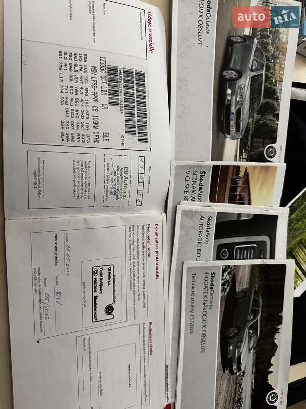 Лифтбек Skoda Octavia 2011 в Самборе