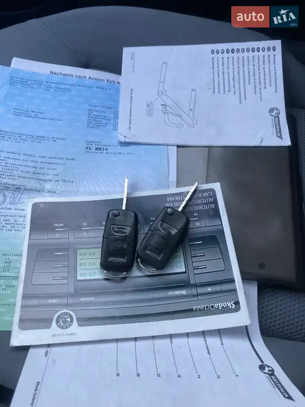 Универсал Skoda Octavia 2006 в Любомле документ