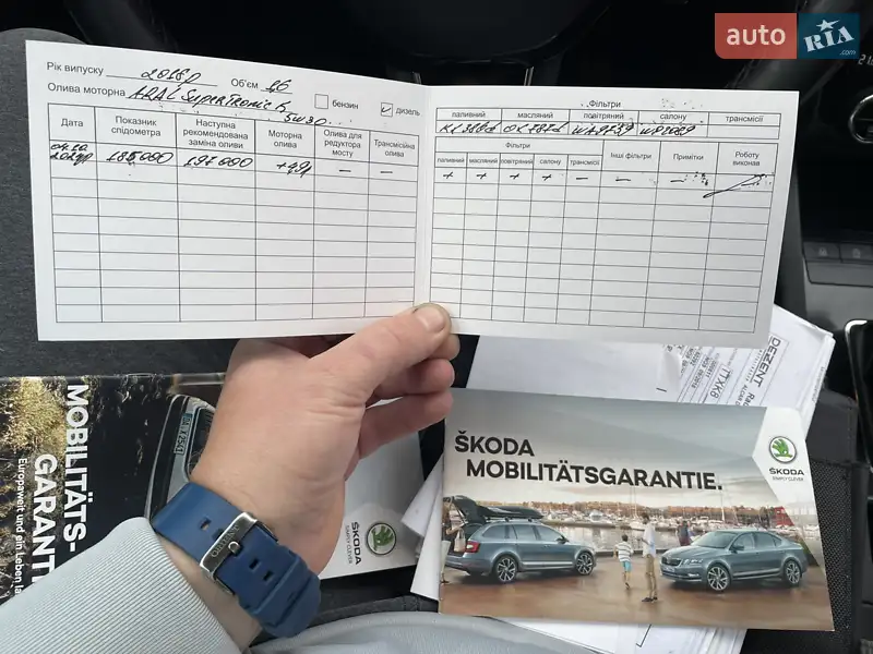 Універсал Skoda Octavia 2018 в Луцьку документ