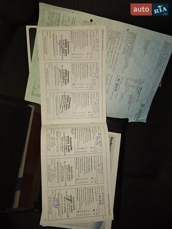 Лифтбек Skoda Octavia 2004 в Виннице документ 3 фото Лифтбек Skoda Octavia 2004 в Виннице документ